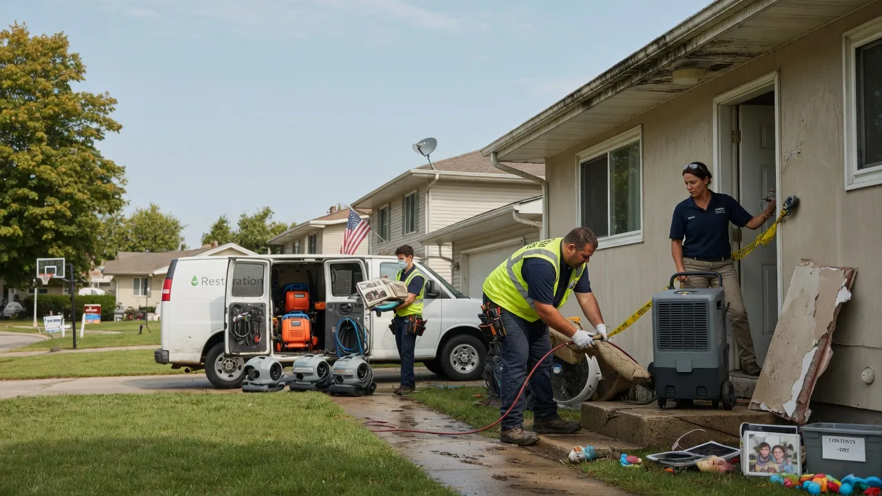 Water Damage Restoration in Hamilton, OH near me